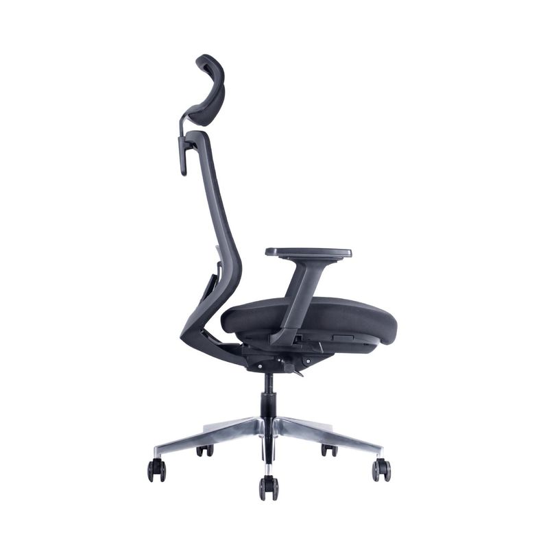 Silla Escritorio Nexa Oficina Ergonomica Negra Levo-2