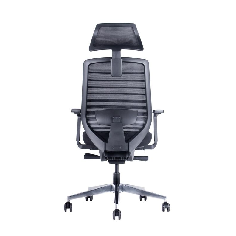 Silla Escritorio Nexa Oficina Ergonomica Negra Levo-3
