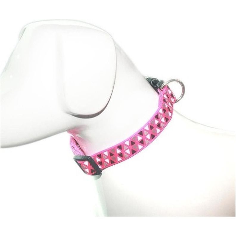 Collar Triángulo Fucsia Talla Xs Perro Mascan-1