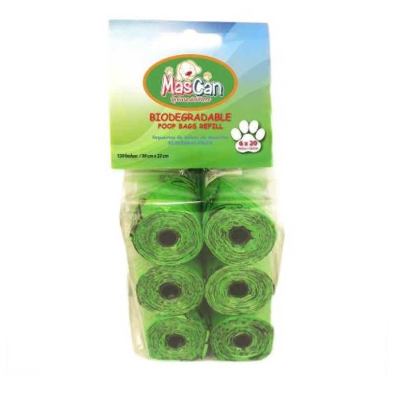 Kit Porta Bolsas Sanitarias + Bolsas Biodegradables Mascan-2