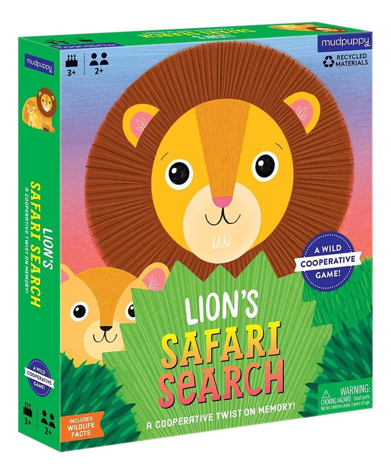 Juego De Mesa Safari De Leones Mudpuppy-0