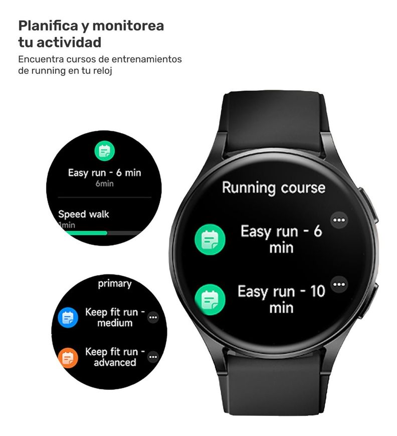 Reloj Smartwatch Lhotse Vibe 05 GPS Black 45mm-4