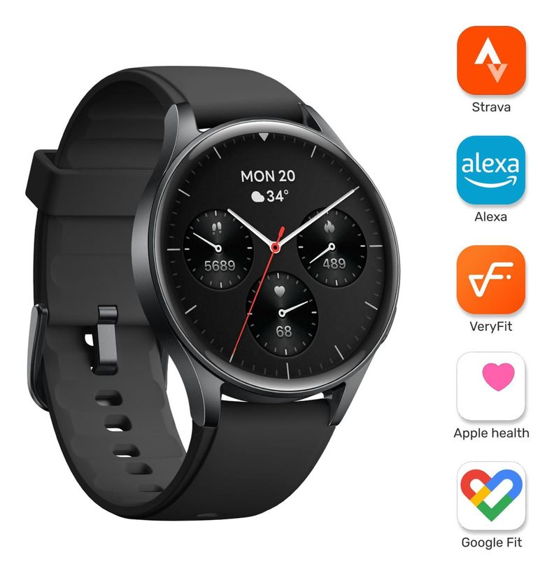 Reloj Smartwatch Lhotse Vibe 05 GPS Black 45mm-6