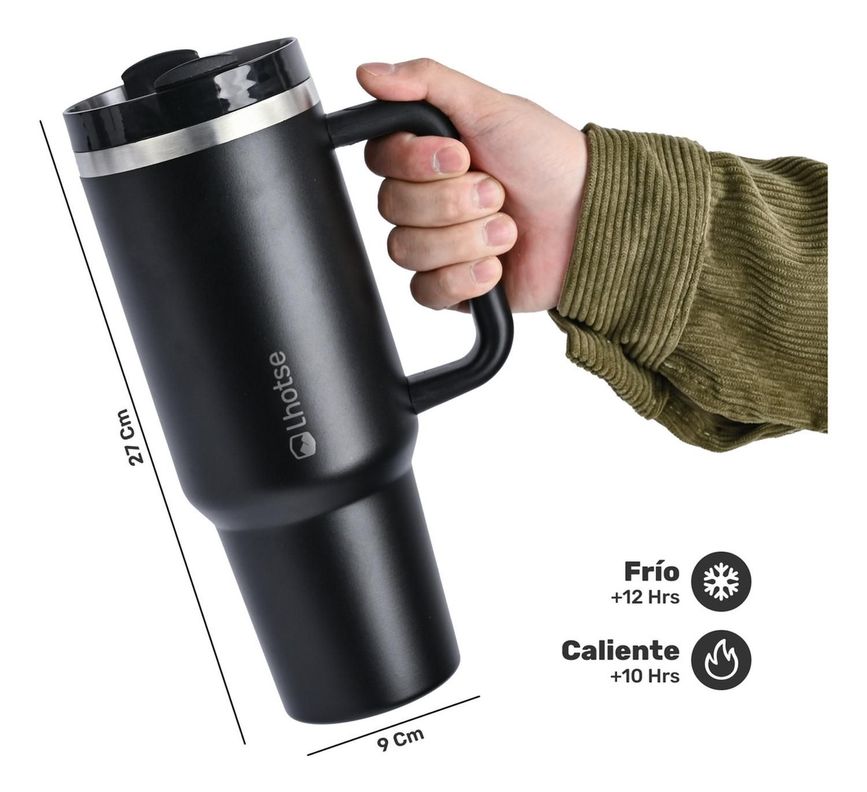 Vaso Térmico Tumbler 1180ml Lhotse Black-3