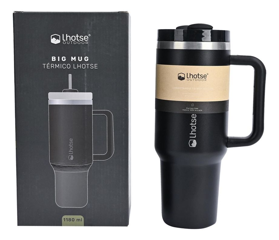 Vaso Térmico Tumbler 1180ml Lhotse Black-5