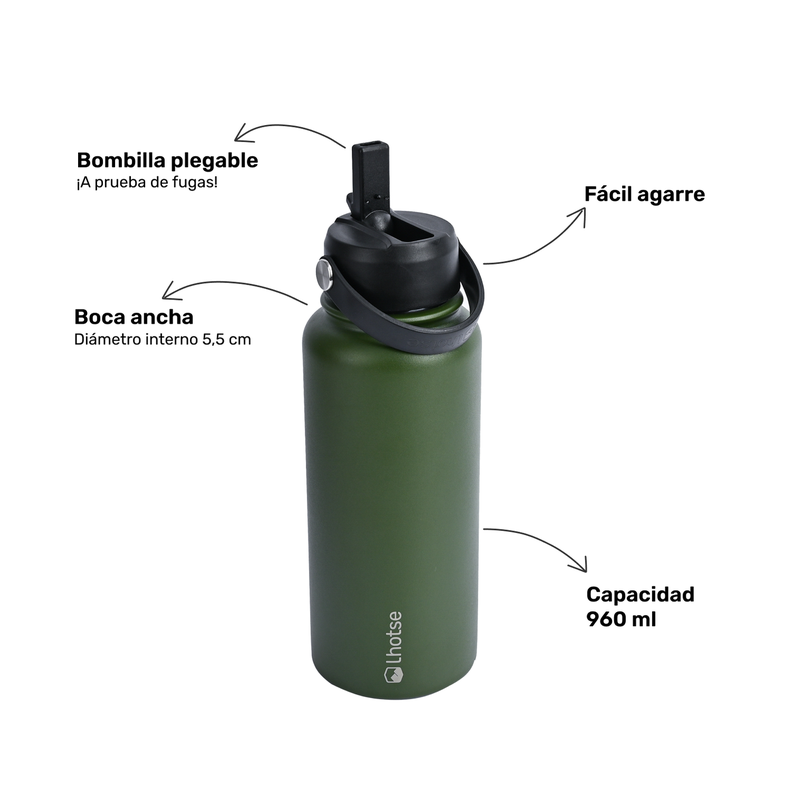 Botella Térmica Insulada Lhotse Hydro 960ml-3
