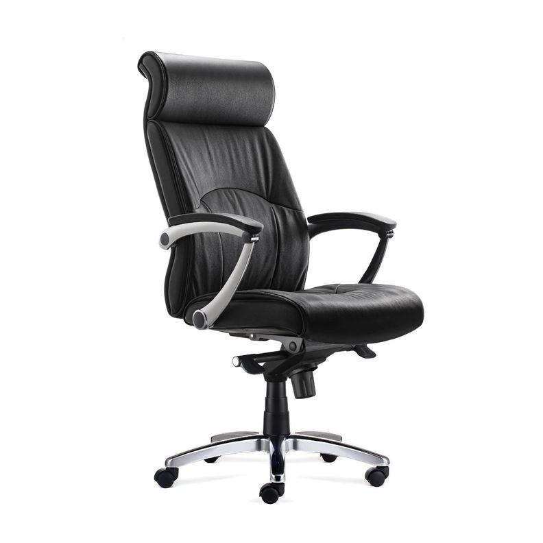 Silla Escritorio Oasi Oficina Ejecutiva Negra Levo-0