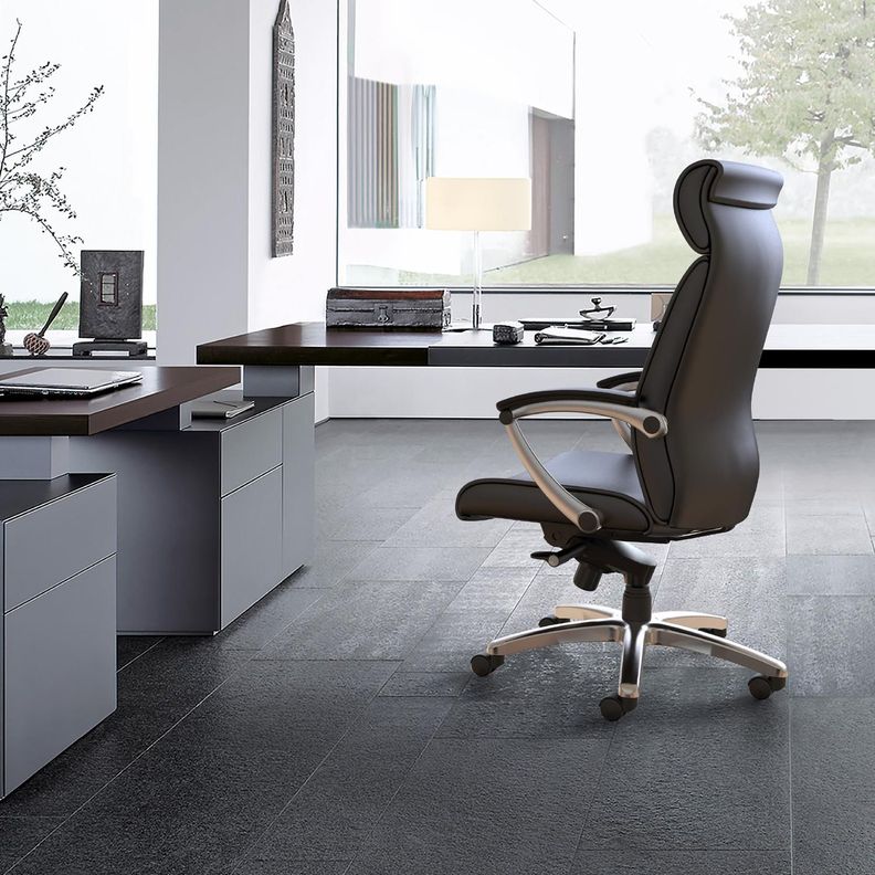 Silla Escritorio Oasi Oficina Ejecutiva Negra Levo-5