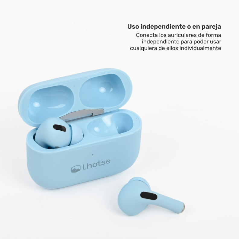 Pack Smartwatch Connect S03 Black+ Audífono RM7 Blue Lhotse-6