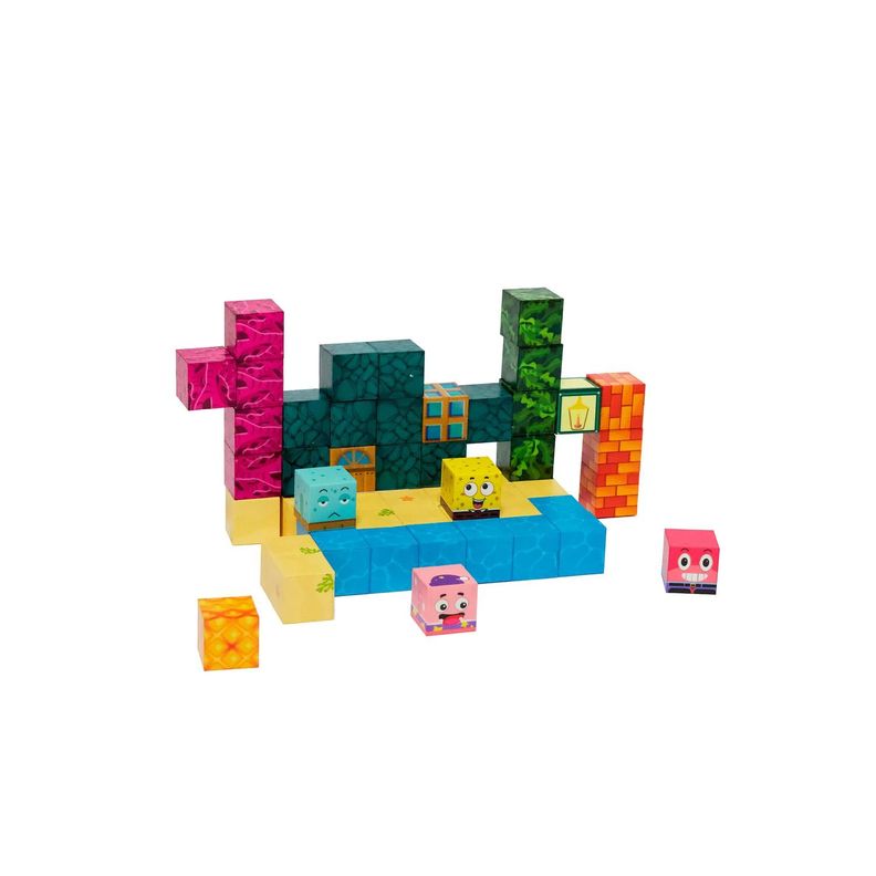 Juego Bloques Magneticos 54pcs MineBlocks Bob Marino Bandu Surtido