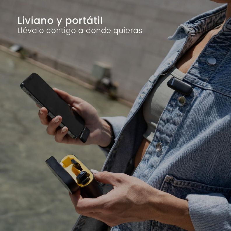 KIT Micrófono de Solapa Inalámbrico Lavalier EchoPro LEVO-5