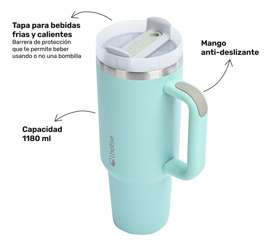 Vaso Térmico Tumbler 1180ml Lhotse Light Green-4
