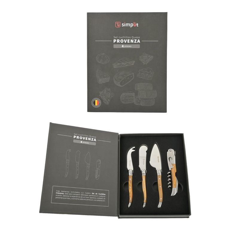 Set Cuchillos para Queso 4 pcs Provenza Simplit-7