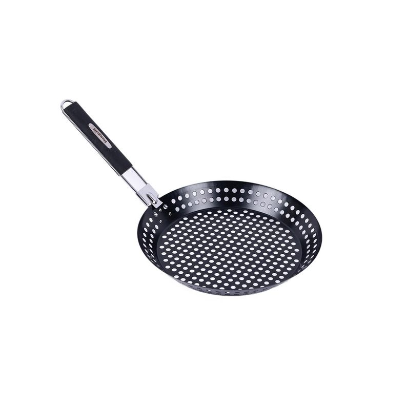 Bandeja Para Parrilla 30 cm Mango Desmontable Dangrill Negro