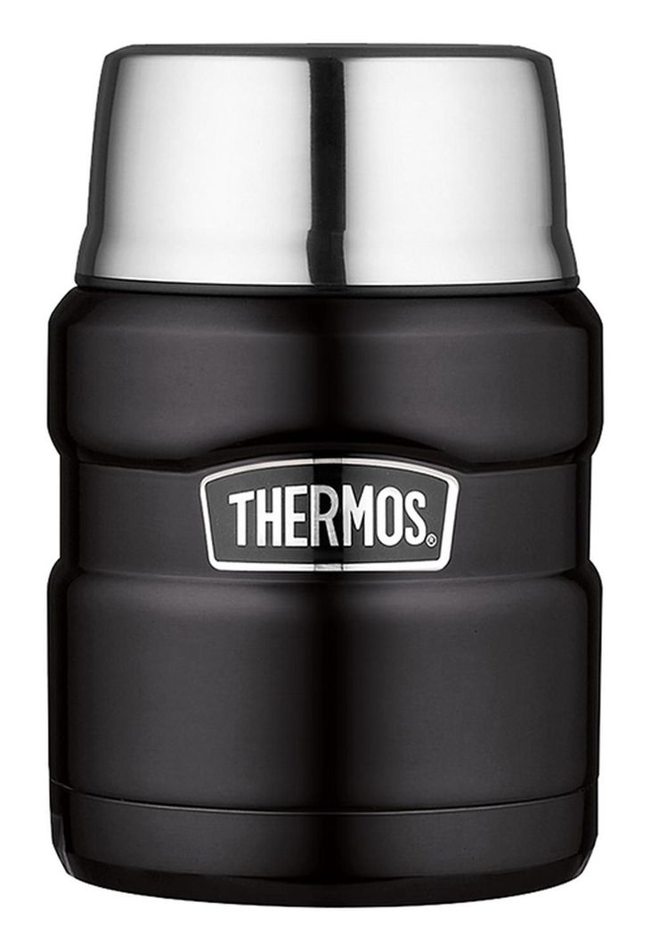 Termo Comida King Acero Inox Negro 470 ml Thermos-1