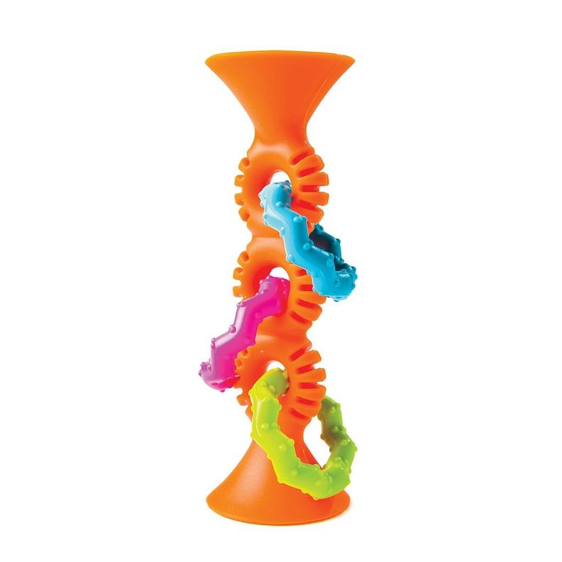 Pipsquigz Loops Naranjo Mordedores Sensoriales FatBrain Toys-0