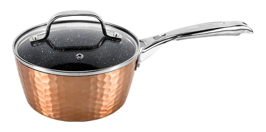 Batería de Cocina Antiadherente Copper 7 Piezas Simplit-2