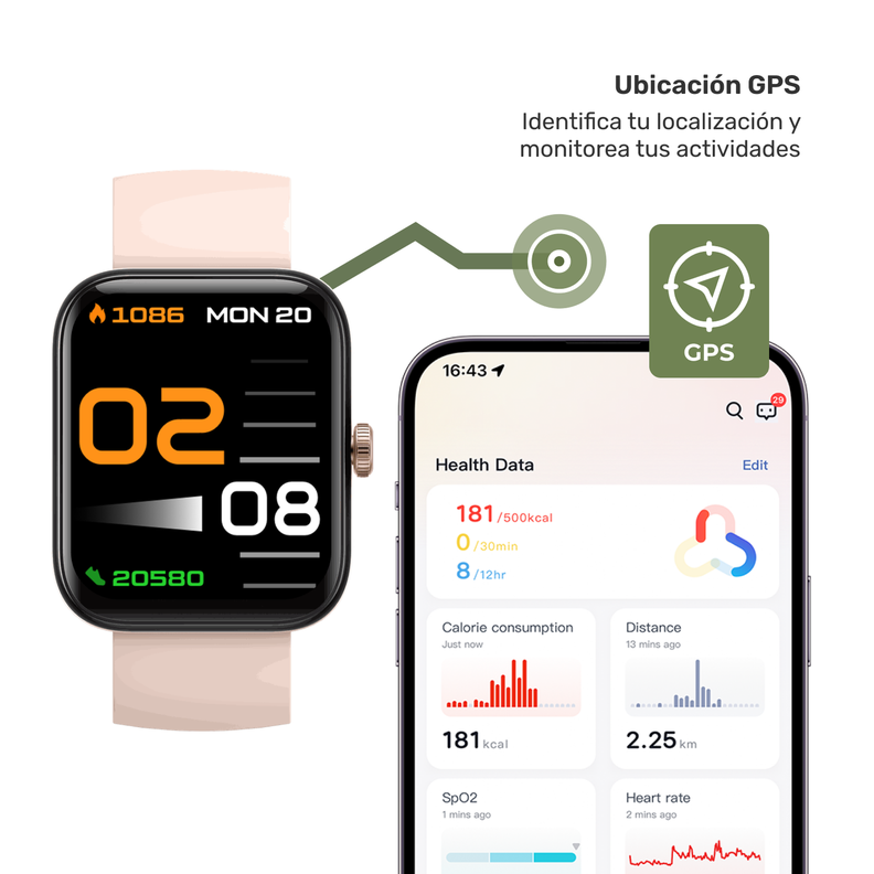 Reloj Smartwatch GPS MoveOn 7 37/38mm-4