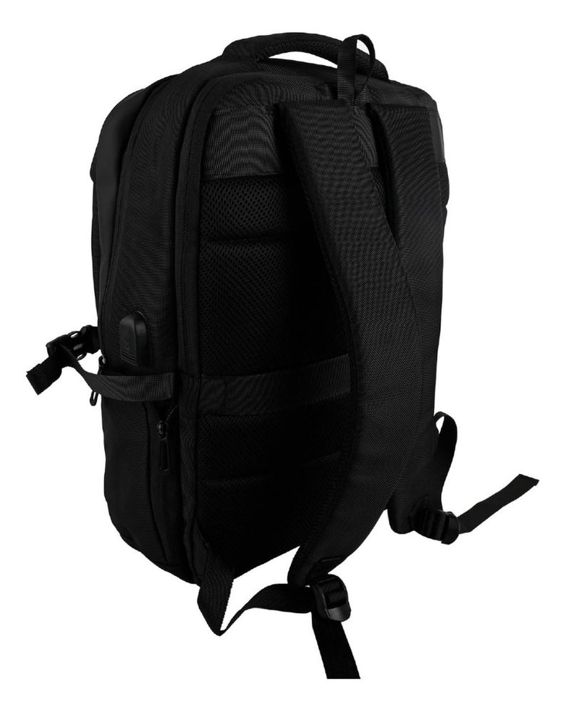 Mochila de viaje Notebook WOLF Negra 15,6" LEVO-5