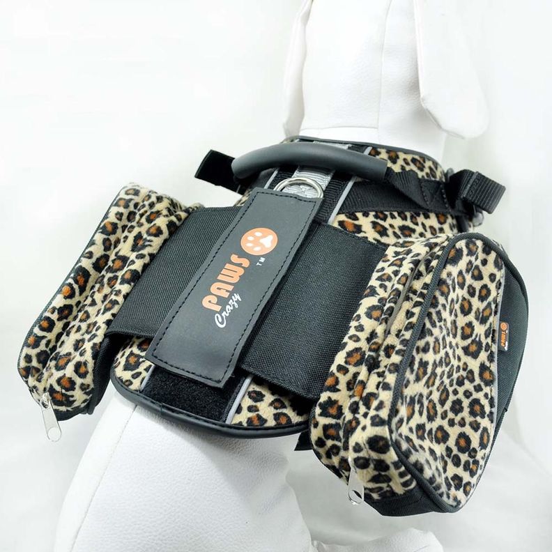 Mochila Desmontable Fashion Para Perro Café XL Mascan-1
