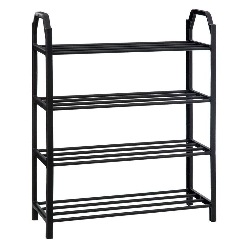 Zapatero de Acero 64x50x18 Cm Atmosphera Negro-0