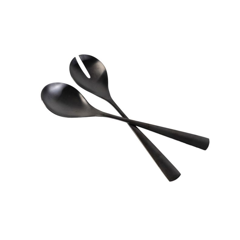 Set Ensalada Acero Inoxidable Negro DAY Gris