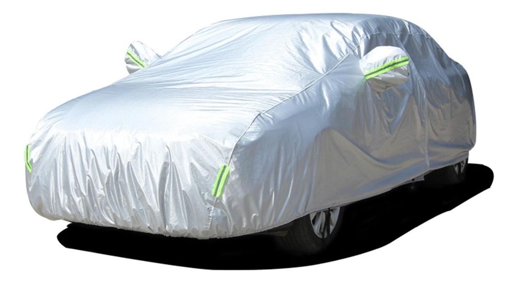 Carpa Funda Cubre Auto Impermeable Premium con Felpa Xroad-0