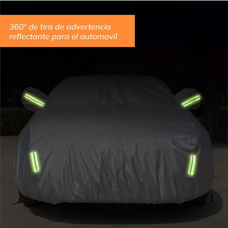 Carpa Funda Cubre Auto Impermeable Premium con Felpa Xroad-5