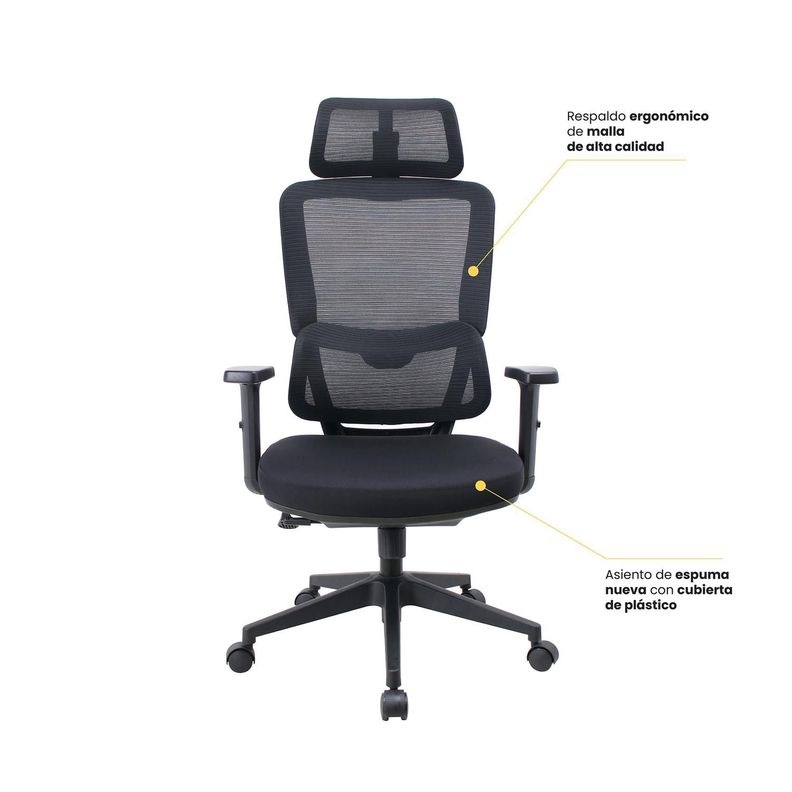 Silla Escritorio Oficina Ergonómica Reclinable Ergotech Levo-1