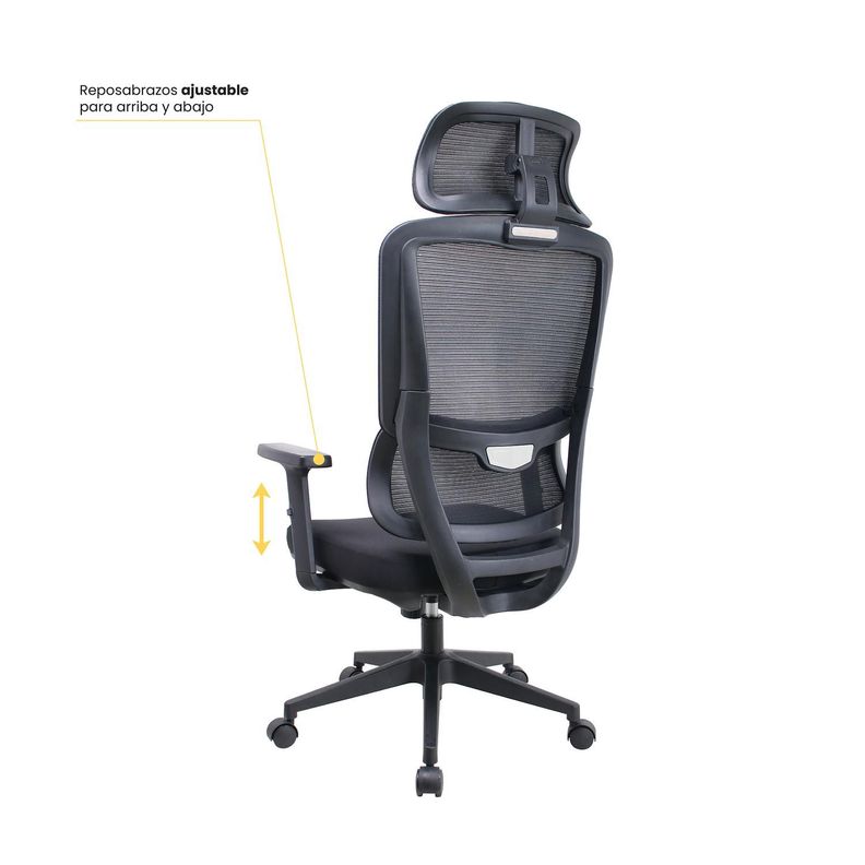 Silla Escritorio Oficina Ergonómica Reclinable Ergotech Levo-3