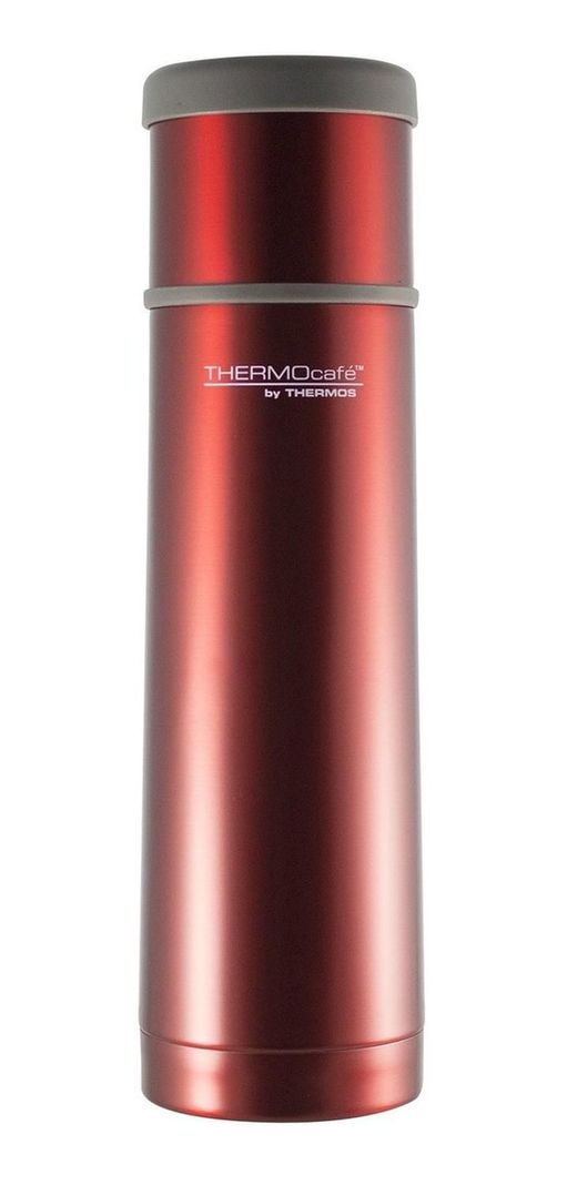Termo Líquido Tapa Plana Acero Inoxidable 1 Lt Thermos-0