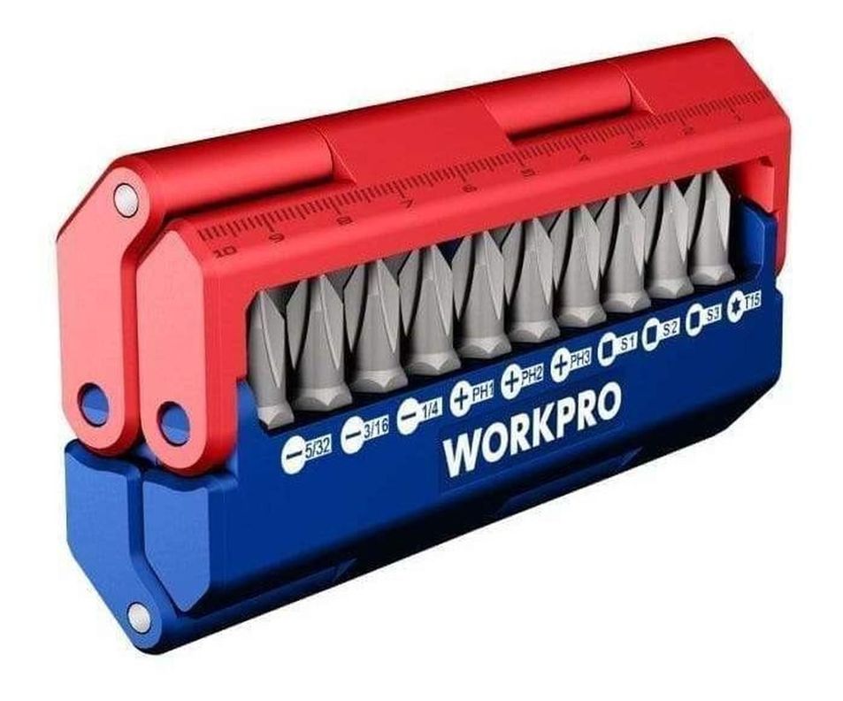 Juego Set De Puntas de Destornillador 13 Piezas Workpro-2