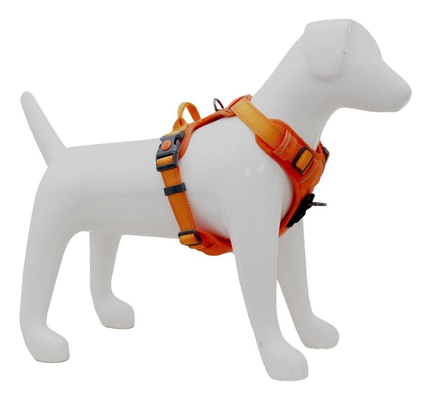 Arnés Deportivo De Control Xl Naranja Perro Mascan-1