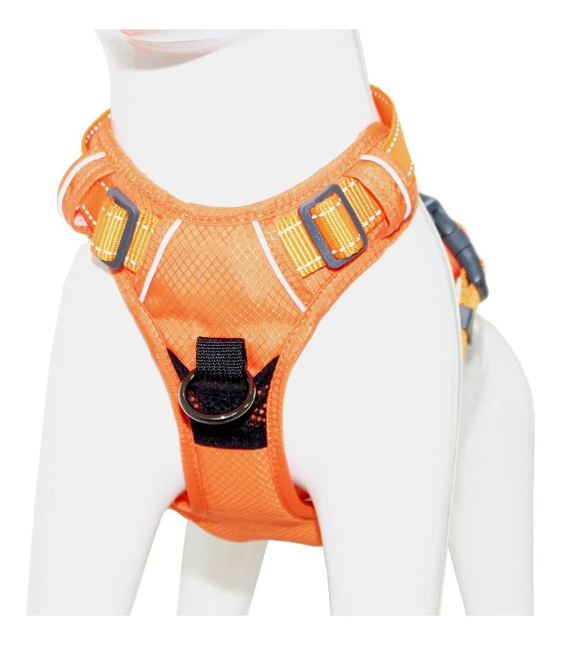 Arnés Deportivo De Control Xl Naranja Perro Mascan-2