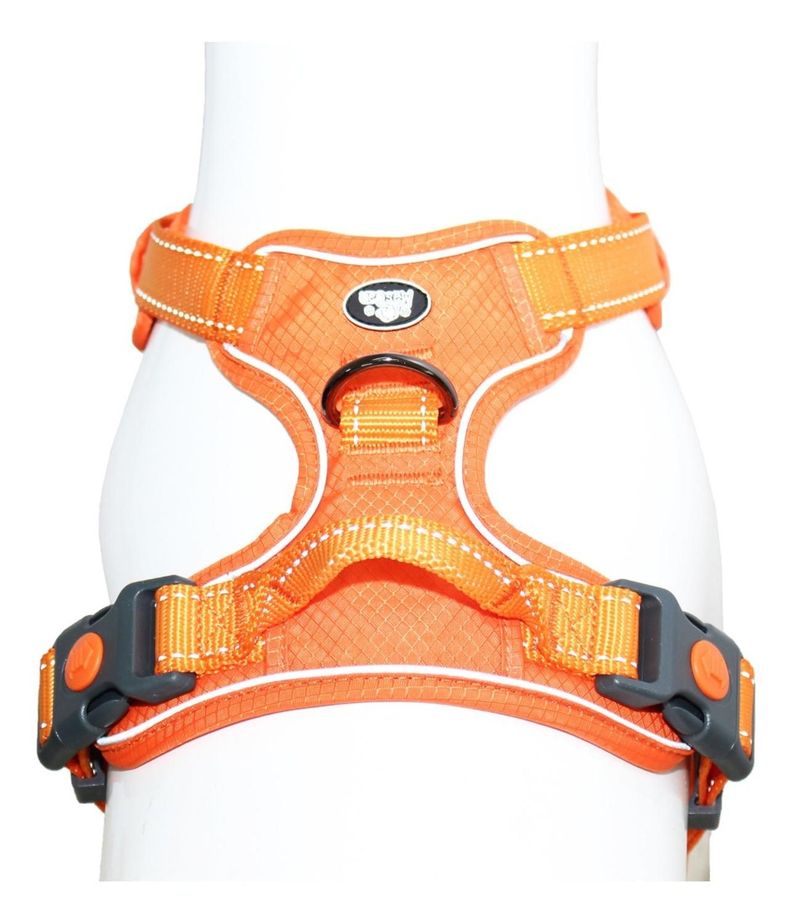 Arnés Deportivo De Control Xl Naranja Perro Mascan-3