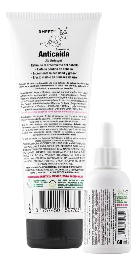 Pack Shampo Y Tonico 3% Baicapil Anticaida 1 Mes Sheet-1