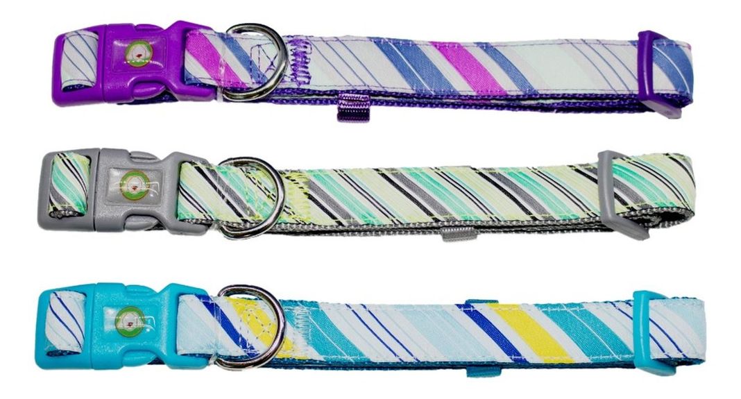 Collar Perro Diagonal M Celeste Mascan-1