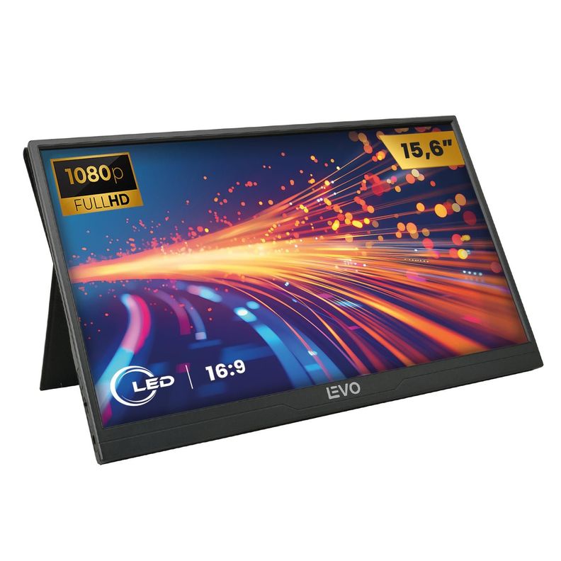 Monitor Portátil Gamer ViewGo 15,6" Full HD 1080P Levo-0