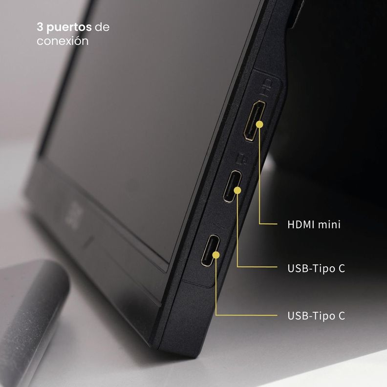 Monitor Portátil Gamer ViewGo 15,6" Full HD 1080P Levo-3