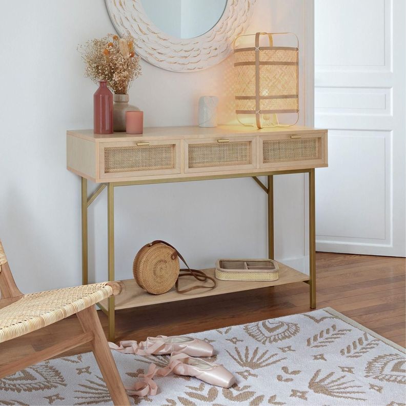Arrimo Madera 2 Cajones Charme 110 X 40 X 85 cm Atmosphera-1