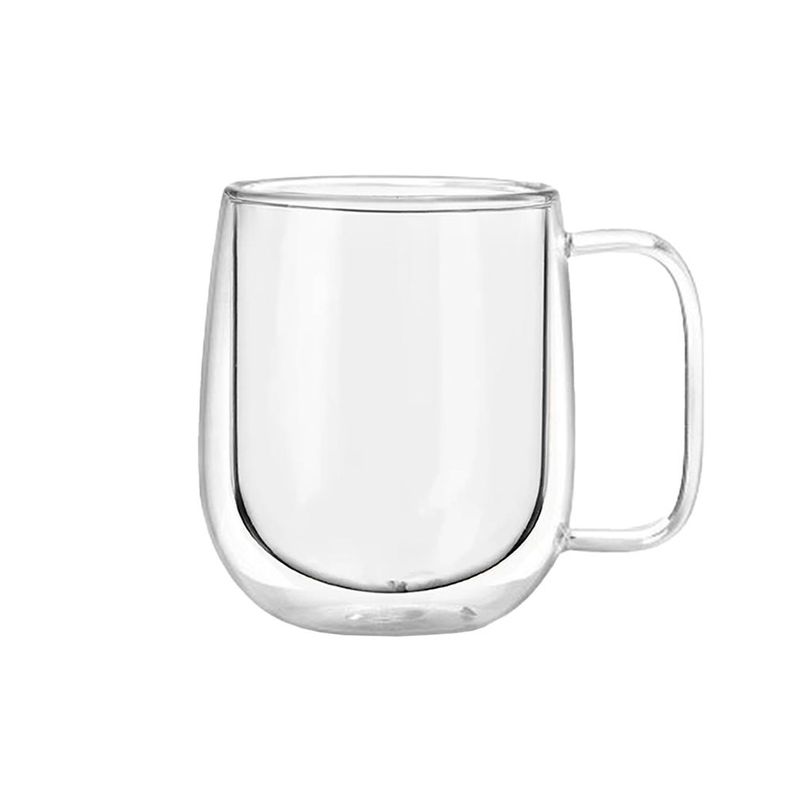 Taza Mug de Vidrio Doble Pared 300 ml Simplit-0