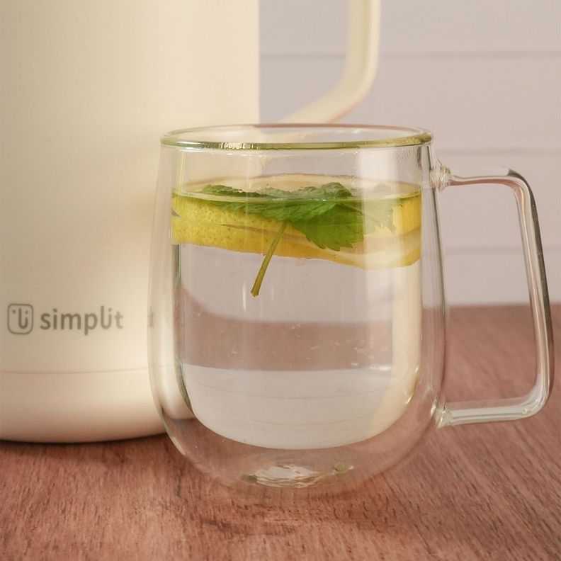 Taza Mug de Vidrio Doble Pared 300 ml Simplit-3