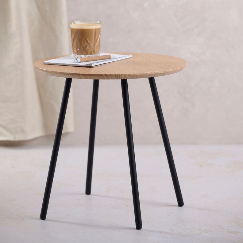 Mesa Lateral Mdf Con Lamina De Pvc 40*40 cm DAY-2