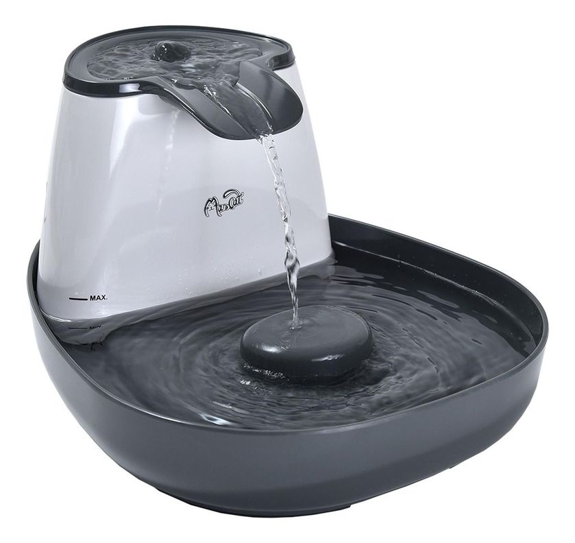 Fuente De Agua Cascada Mascotas Std Blanco-1