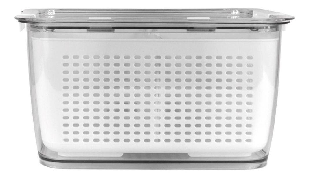 Organizador Refrigerador con Cesta Mediana Simplit-2