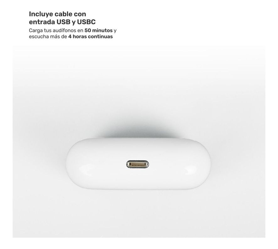 Pack Smartwatch Lhotse Vibe 05 Cream + Audífonos Blanco-6
