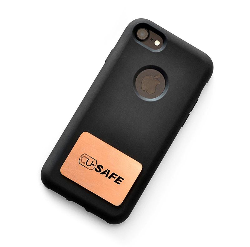 Placa Cobre Para Celular Reduce Bacterias Cu+Safe-4