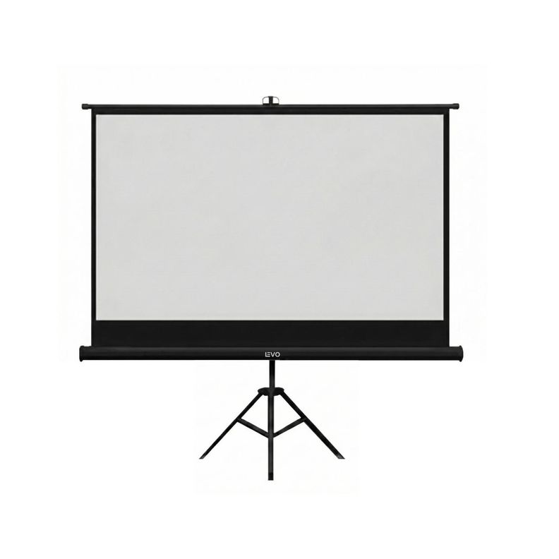 Telon Proyector 100 pulgadas 200 x 150 cm Negro LEVO
