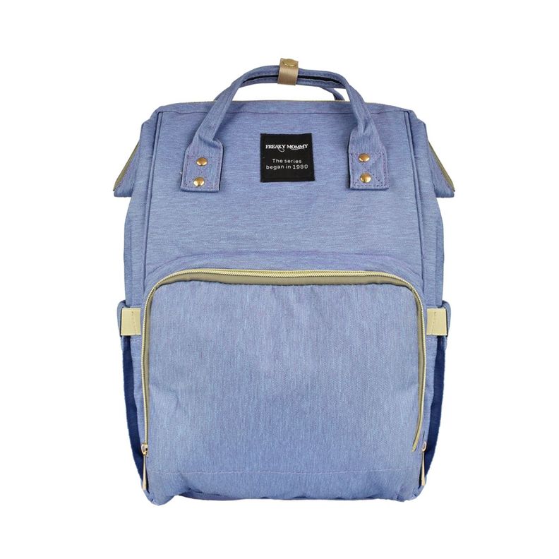 Mochila Maternal Pañalera Bebé Freaky Mommy Lila-0