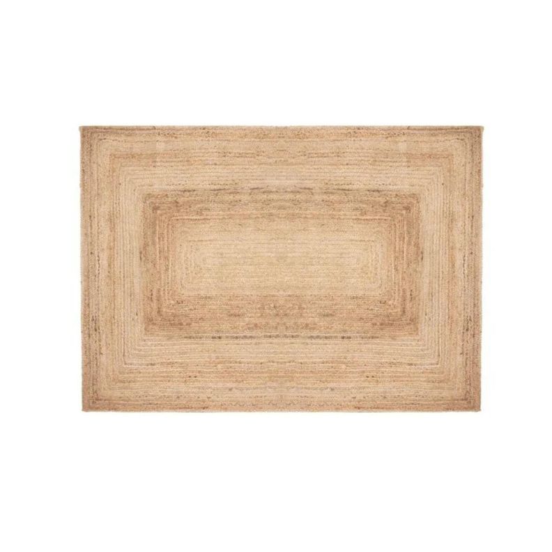 Alfombra Decorativa de Yute Natura 160x230 cm Atmosphera Cafe